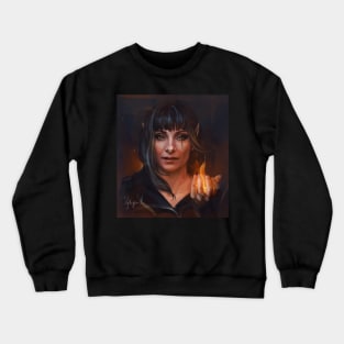 Najwa Nimri - El Elfo del Puto Infierno Crewneck Sweatshirt